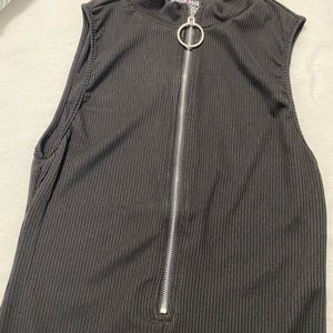 Black Fashion Nova Bodysuit